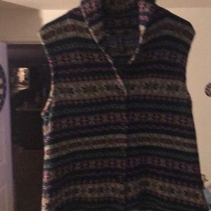 Beautiful chaps wool colourful vest